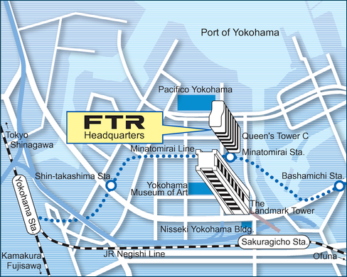 Map:Minatomirai Head Office