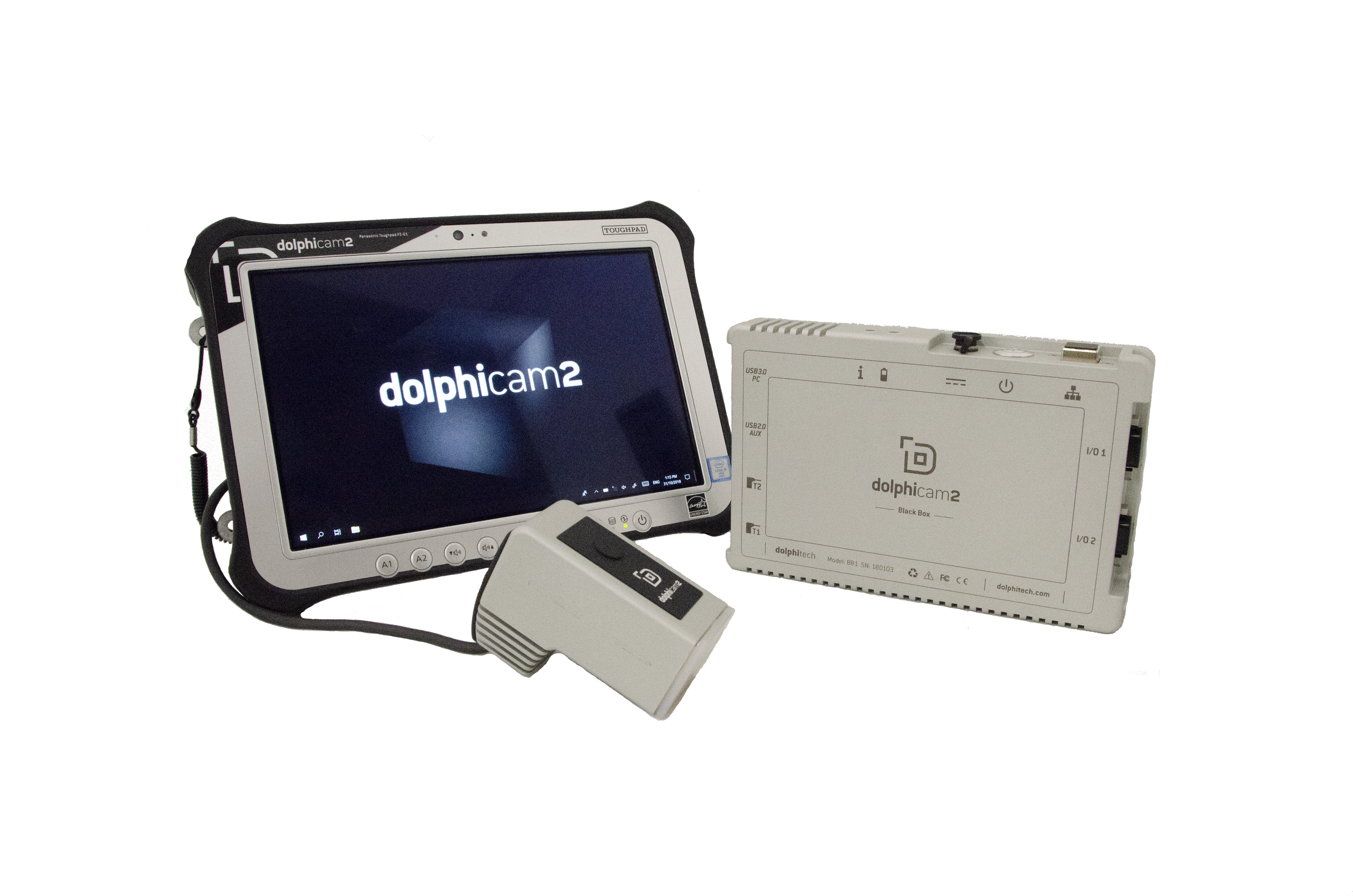 超音波探傷システム『dolphicam2』